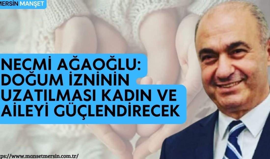 DEVA Partisi Mersin İl Başkanı Necmi Ağaoğlu, Meclis Genel Kurulu’nda