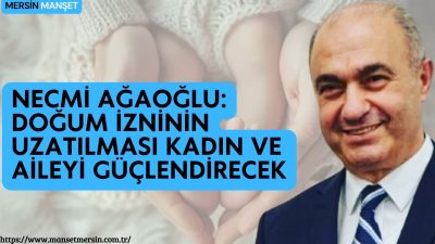 DEVA Partisi Mersin İl Başkanı Necmi Ağaoğlu, Meclis Genel Kurulu’nda
