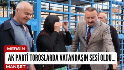 Mersin Manşet - Mersin’in Toroslar ilçesinde vatandaşların tepkisi giderek yükselirken,