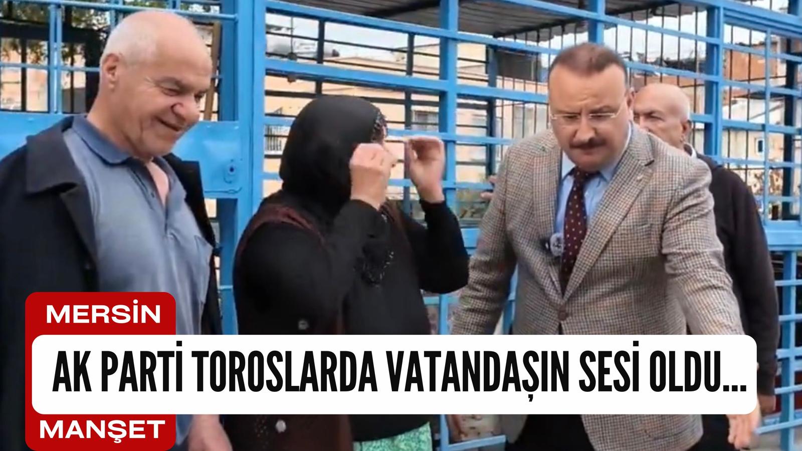 Mersin Manşet - Mersin’in Toroslar ilçesinde vatandaşların tepkisi giderek yükselirken,