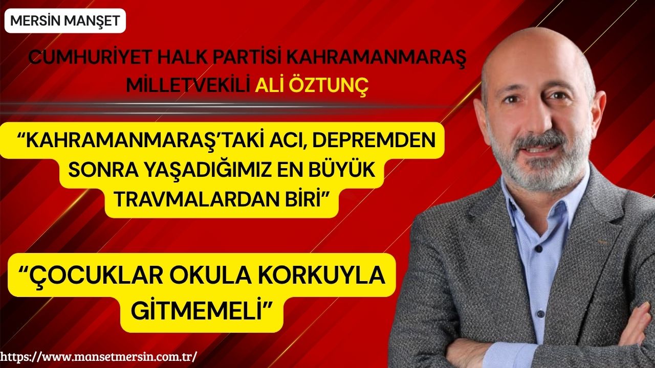 Cumhuriyet Halk Partisi Kahramanmaraş Milletvekili Ali Öztunç, TRend MEDYA YouTube
