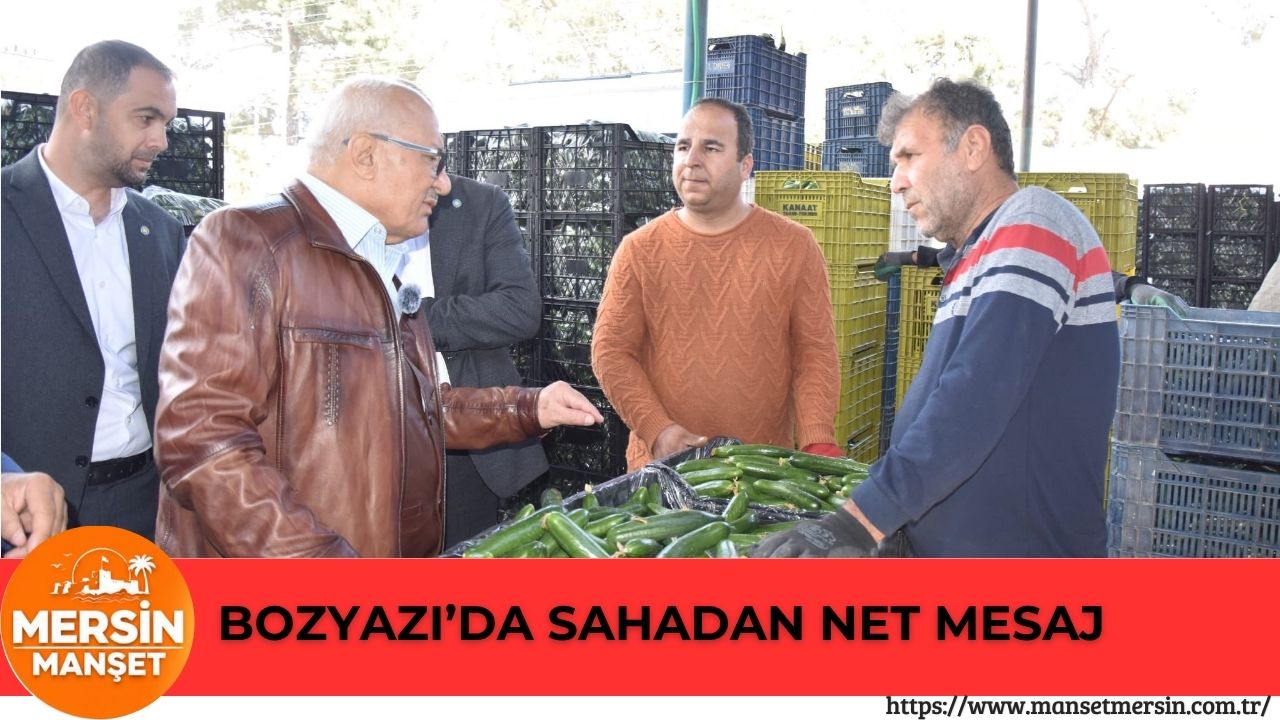 İYİ Parti heyeti Bozyazı’da esnaf ve vatandaşlarla buluşarak sorunları dinledi,