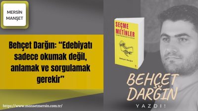 Edebiyat dünyasına eleştirel bakışıyla dikkat çeken öğretmen ve kitap eleştirmeni