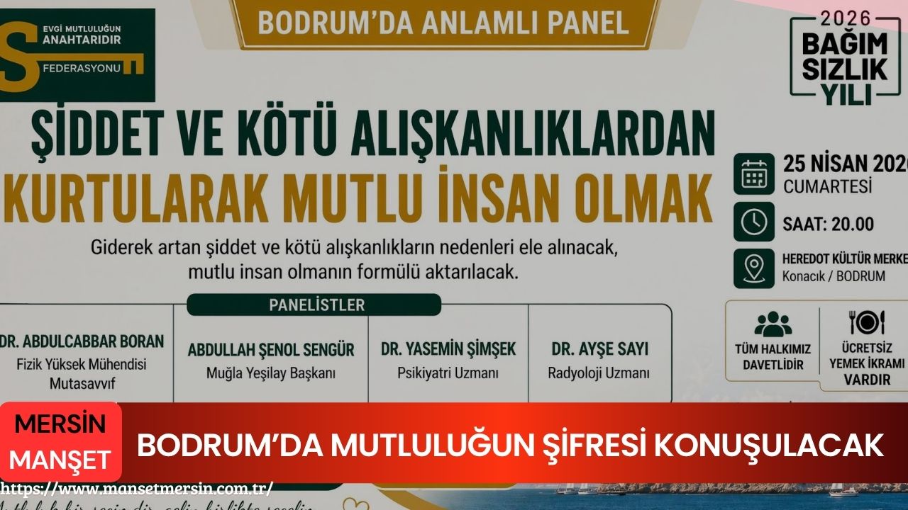 Bodrum’da toplumsal sorunlara dikkat çeken önemli bir etkinlik düzenleniyor. Sevgi