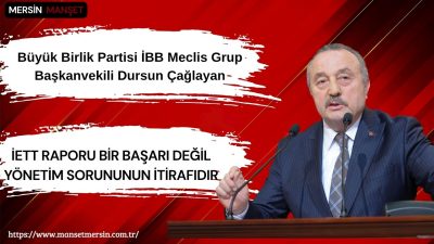 Büyük Birlik Partisi İstanbul Büyükşehir Belediyesi Meclis Grup Başkanvekili Dursun