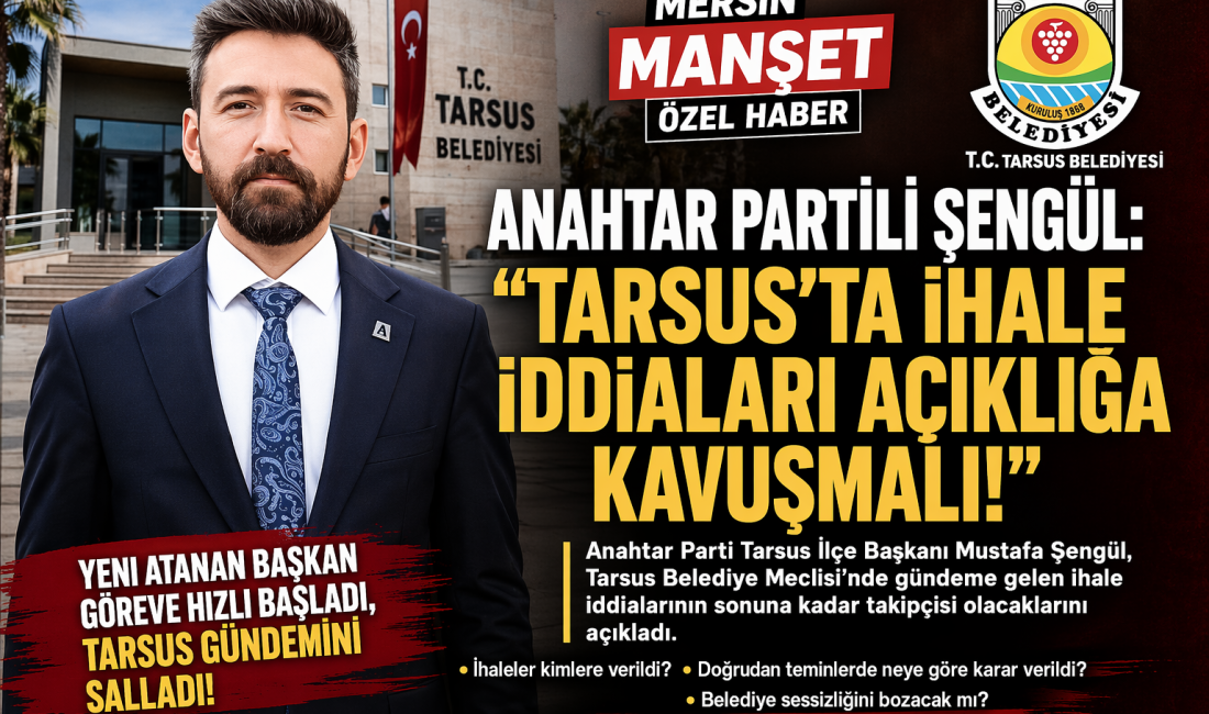 Mersin Manşet - CHP yönetimindeki belediyelere yönelik ülke genelinde yürütülen