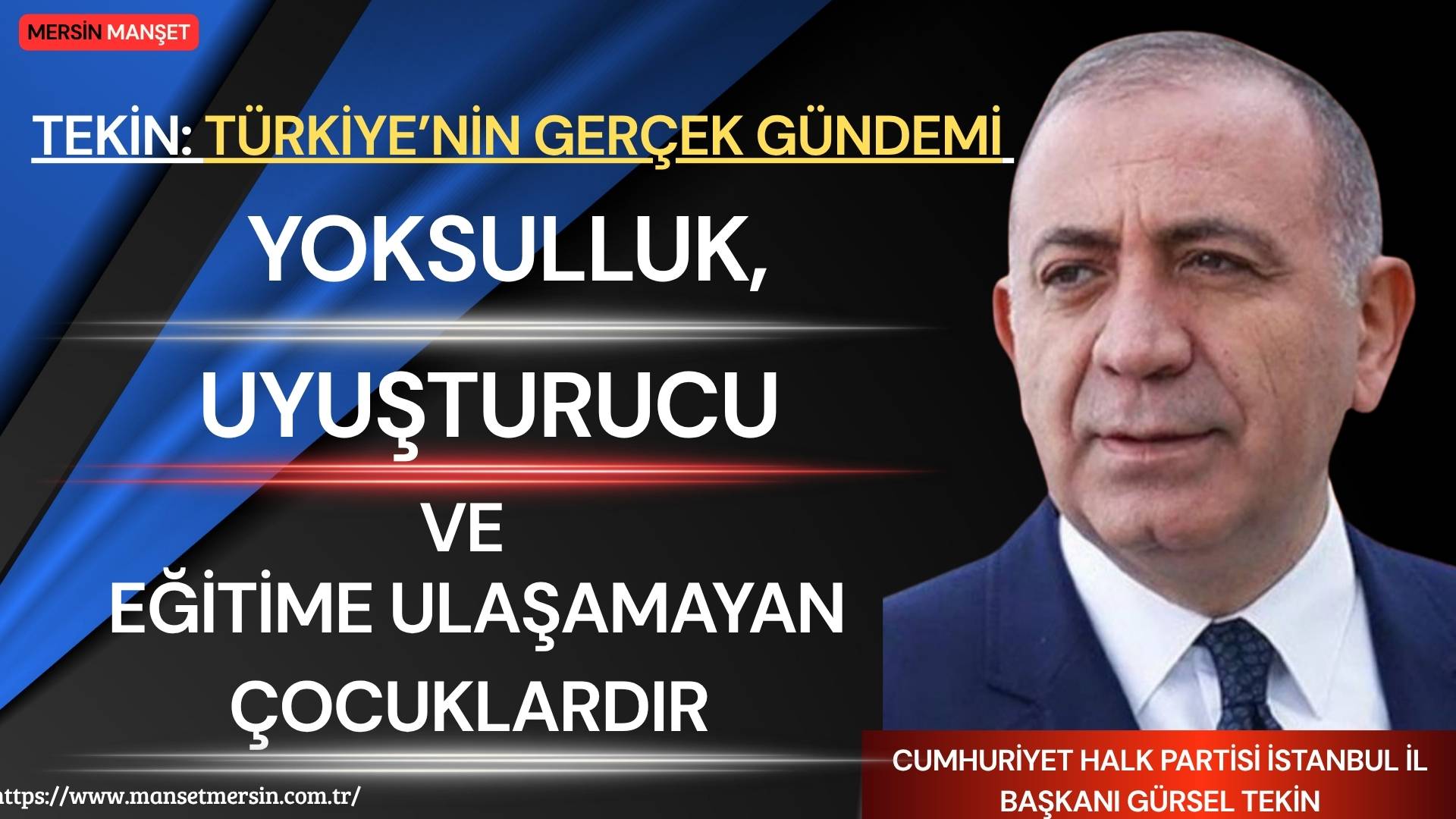 Cumhuriyet Halk Partisi İstanbul İl Başkanı Gürsel Tekin, Naime Akbin’in