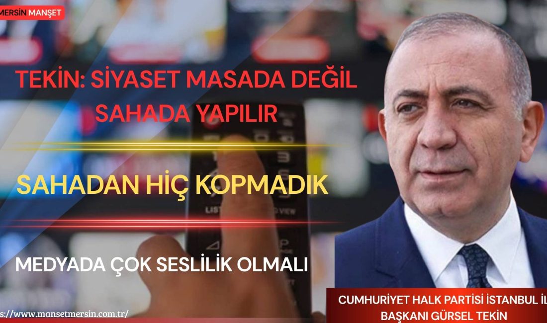 Cumhuriyet Halk Partisi İstanbul İl Başkanı Gürsel Tekin, Naime Akbin’in