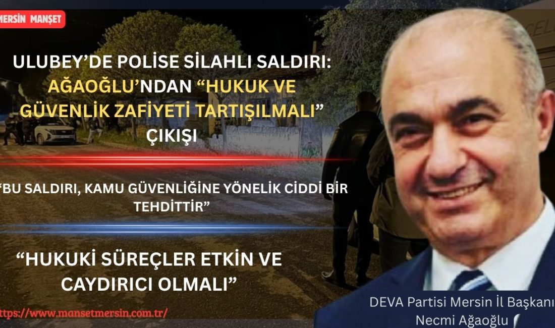 DEVA Partisi Mersin İl Başkanı Necmi Ağaoğlu, Uşak’ın Ulubey ilçesinde