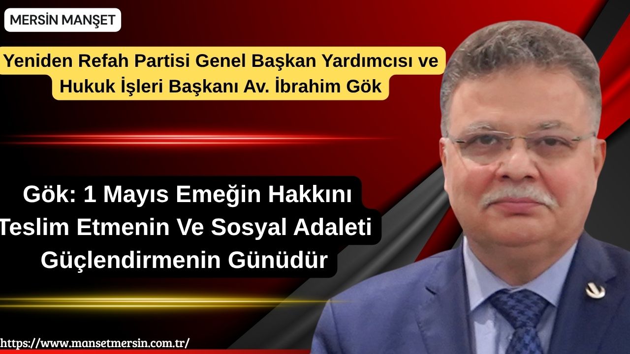 Yeniden Refah Partisi Genel Başkan Yardımcısı Hukuk İşleri Başkanı Av.