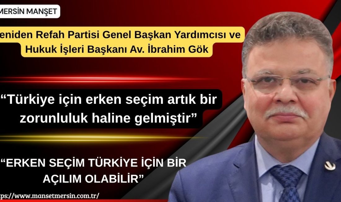 Yeniden Refah Partisi Genel Başkan Yardımcısı ve Hukuk İşleri Başkanı