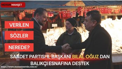 15 Nisan itibarıyla başlayan av yasağıyla birlikte balıkçı esnafını ziyaret