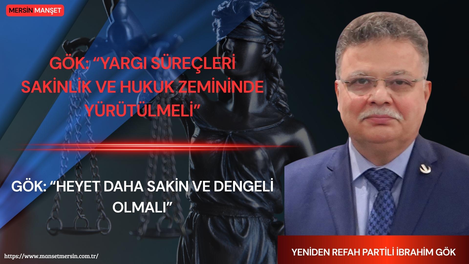 Yeniden Refah Partisi Genel Başkan Yardımcısı ve Hukuk İşleri Başkanı