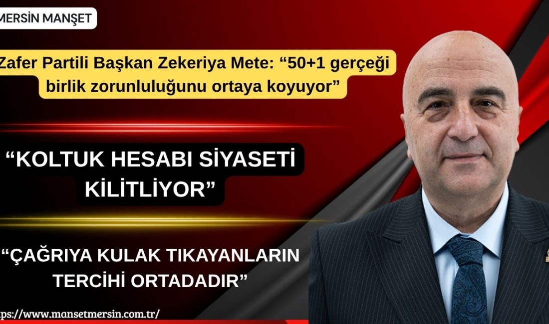 Zafer Partisi Genel Başkan Yardımcısı ve İş Dünyası ile İlişkiler