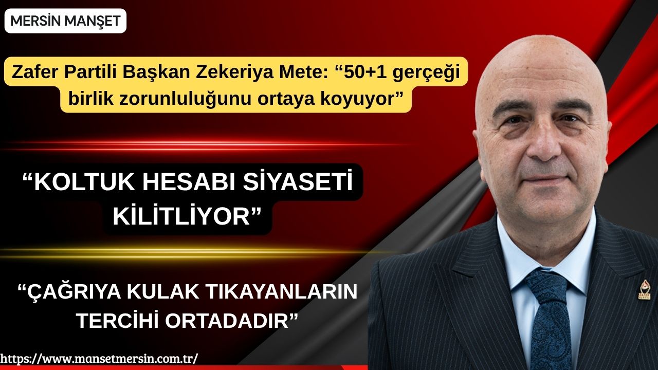 Zafer Partisi Genel Başkan Yardımcısı ve İş Dünyası ile İlişkiler