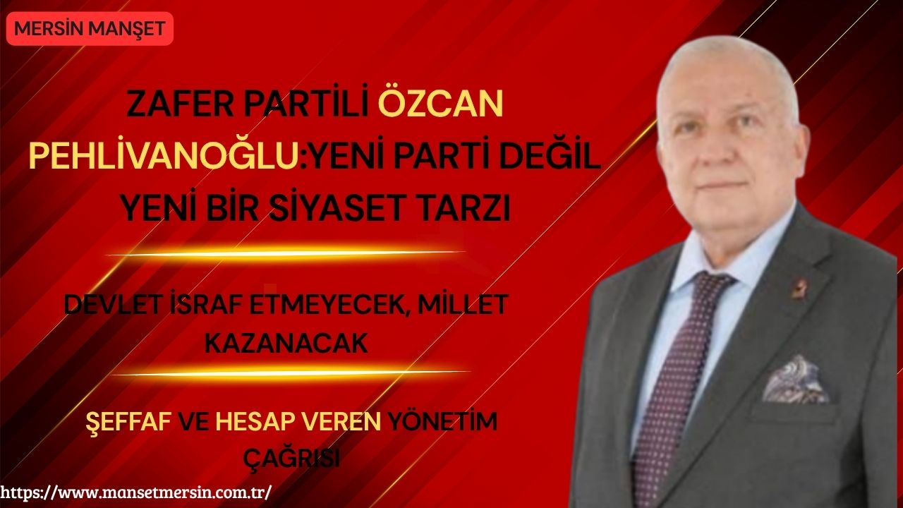 Zafer Partisi Genel Başkan Yardımcısı Av. Özcan Pehlivanoğlu, 23 Nisan
