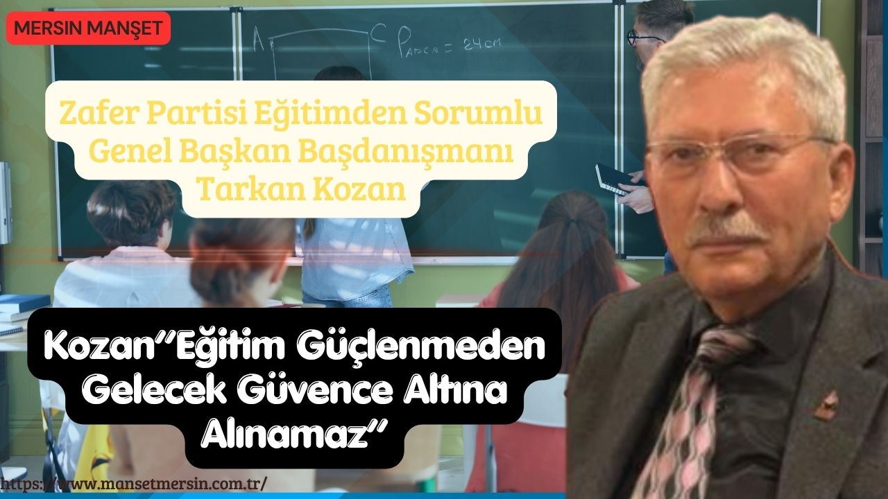 Zafer Partisi Eğitimden Sorumlu Genel Başkan Başdanışmanı Tarkan Kozan, 23
