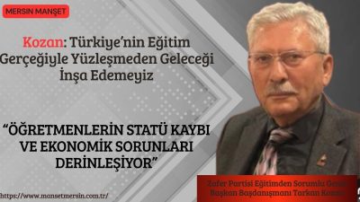 Zafer Partisi Eğitimden Sorumlu Genel Başkan Başdanışmanı Tarkan Kozan, Türkiye’de