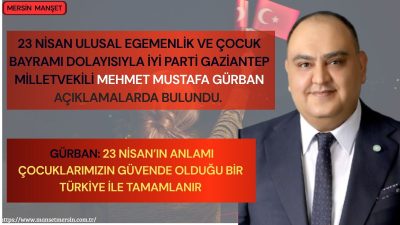 23 Nisan Ulusal Egemenlik ve Çocuk Bayramı dolayısıyla İYİ Parti