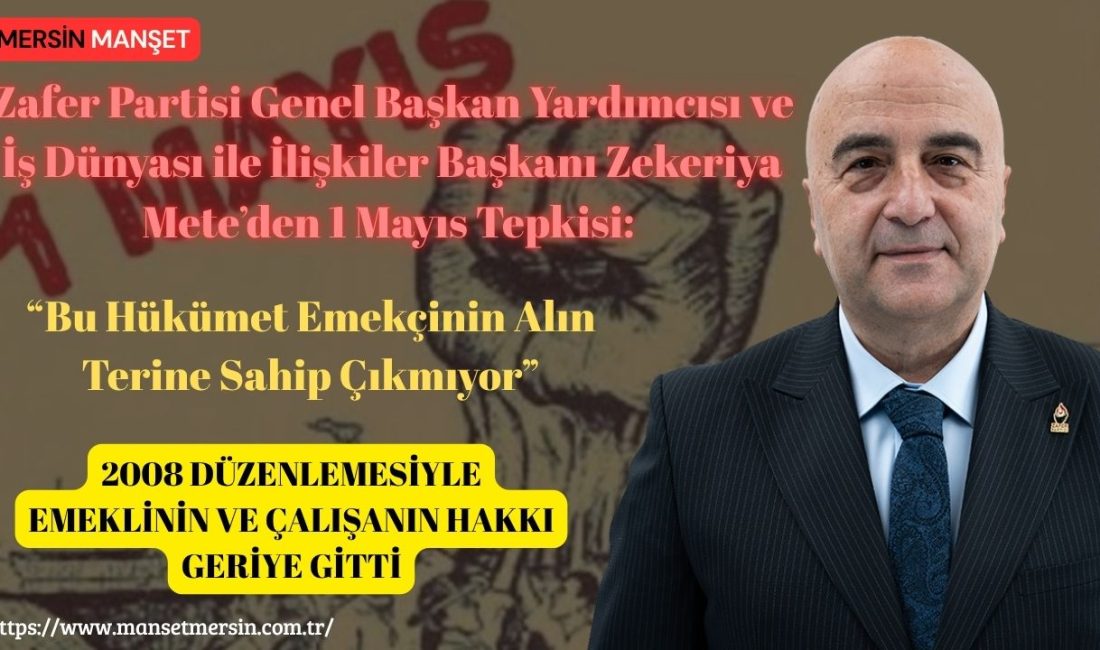 Zafer Partisi Genel Başkan Yardımcısı ve İş Dünyası ile İlişkiler