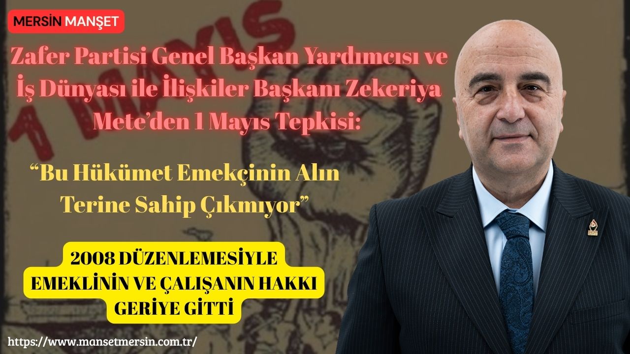 Zafer Partisi Genel Başkan Yardımcısı ve İş Dünyası ile İlişkiler