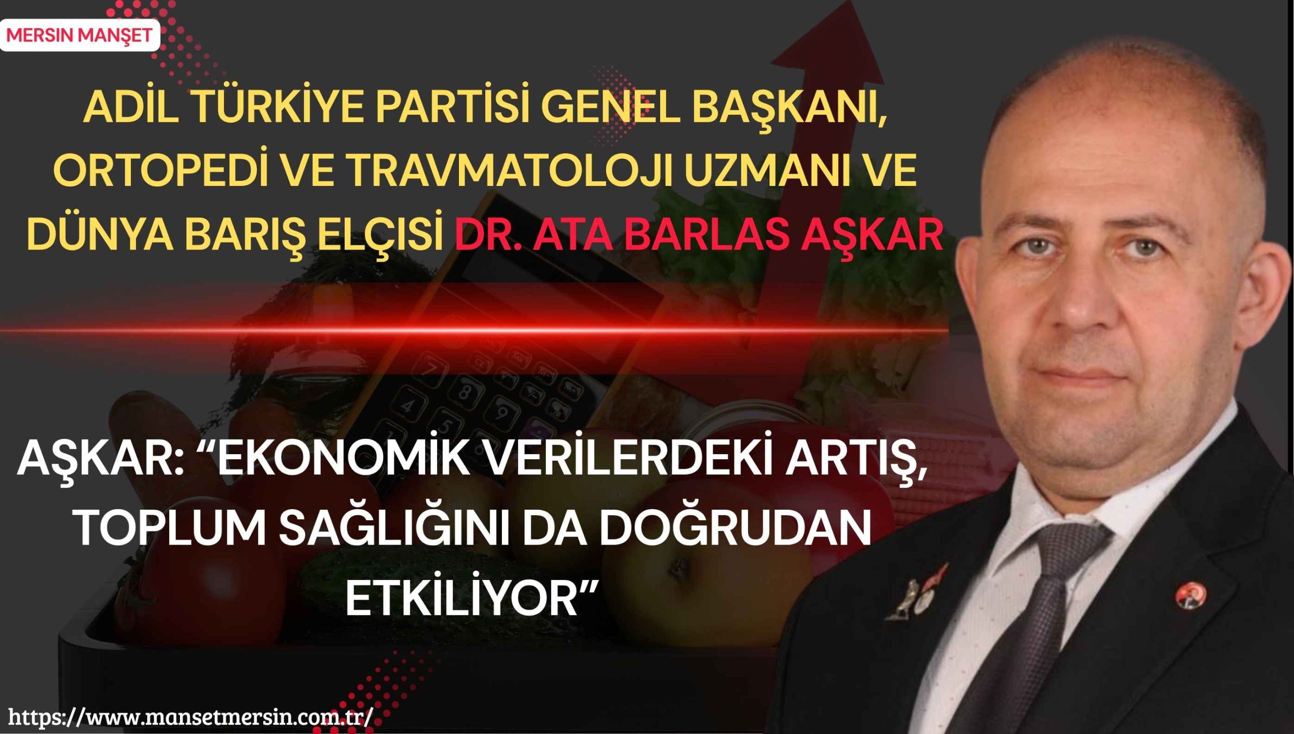 Adil Türkiye Partisi Genel Başkanı, Ortopedi ve Travmatoloji Uzmanı ve