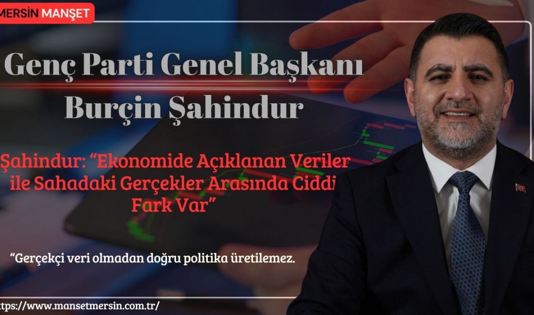 Genç Parti Genel Başkanı Burçin Şahindur, Türkiye İstatistik Kurumu tarafından