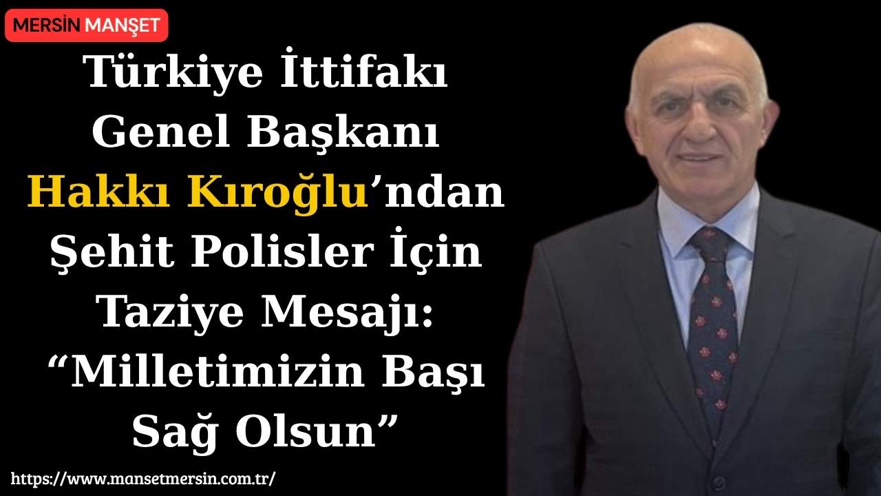 Türkiye İttifakı Genel Başkanı Hakkı Kıroğlu, Tekirdağ’ın Çorlu ilçesinde silahlı