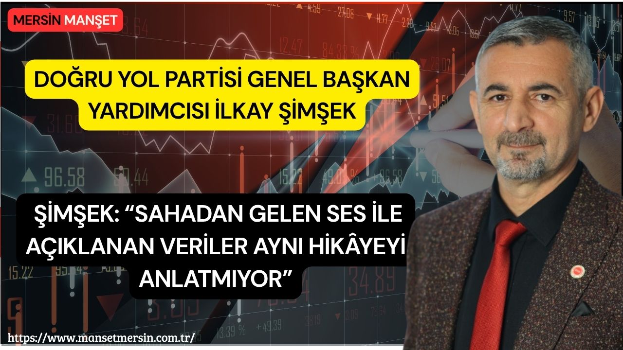 Doğru Yol Partisi Teşkilatlardan Sorumlu Genel Başkan Yardımcısı İlkay Şimşek,