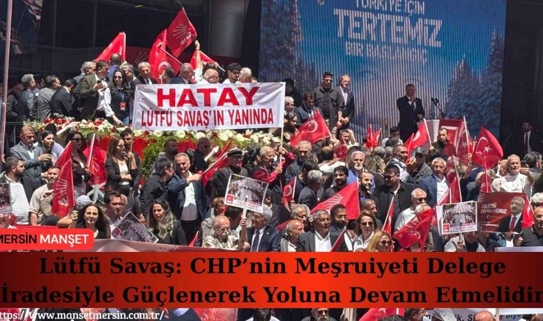 Cumhuriyet Halk Partisi Genel Merkezi’nde gerçekleştirilen bayramlaşma programında açılan “Hatay