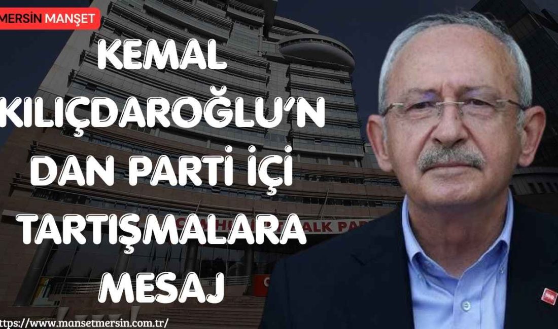 CHP Genel Merkezi’nde düzenlenen “Halkla Bayramlaşma” programında konuşan CHP Genel