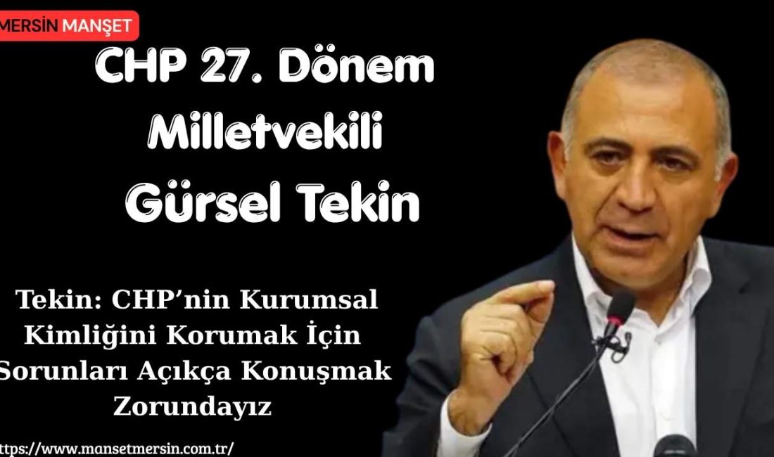 CHP 27. Dönem Milletvekili Gürsel Tekin, Habertürk canlı yayınında CHP’de