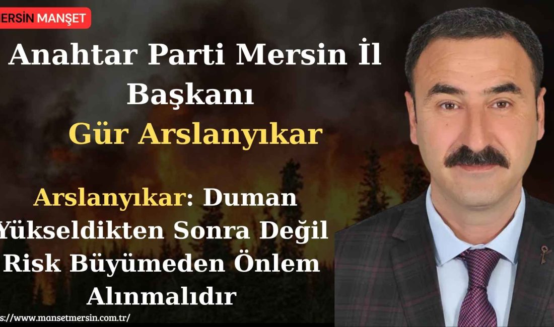 Yaz sıcaklıklarının artması ve kuraklık tehlikesinin derinleşmesiyle birlikte orman yangını