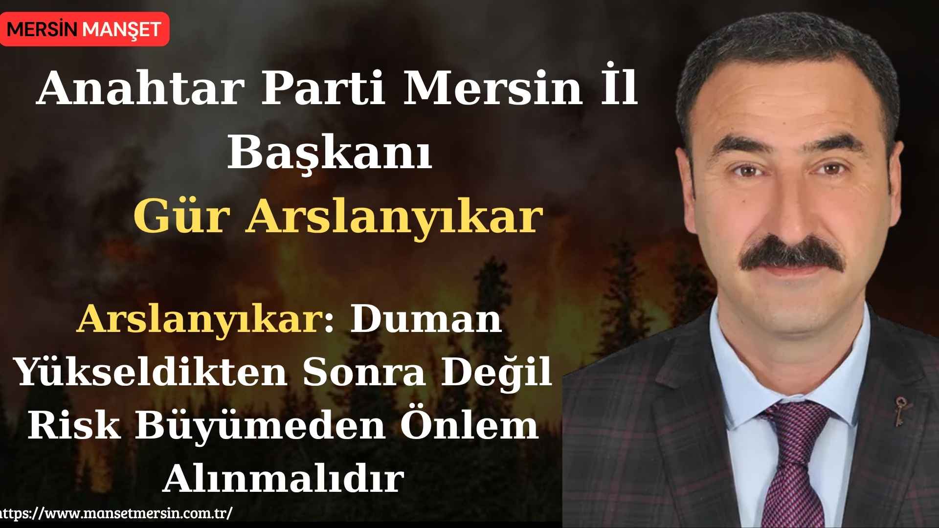Yaz sıcaklıklarının artması ve kuraklık tehlikesinin derinleşmesiyle birlikte orman yangını