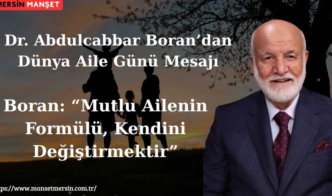 15 Mayıs Dünya Aile Günü dolayısıyla açıklamada bulunan Fizik Yüksek