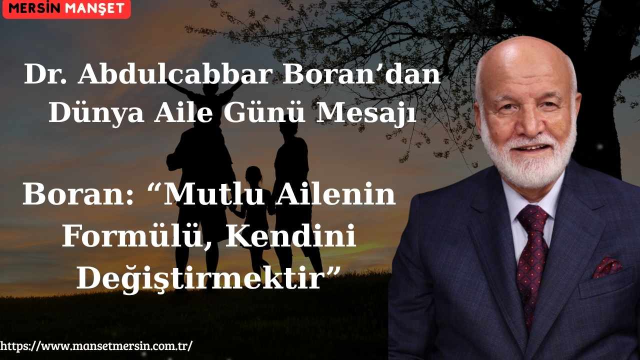 15 Mayıs Dünya Aile Günü dolayısıyla açıklamada bulunan Fizik Yüksek