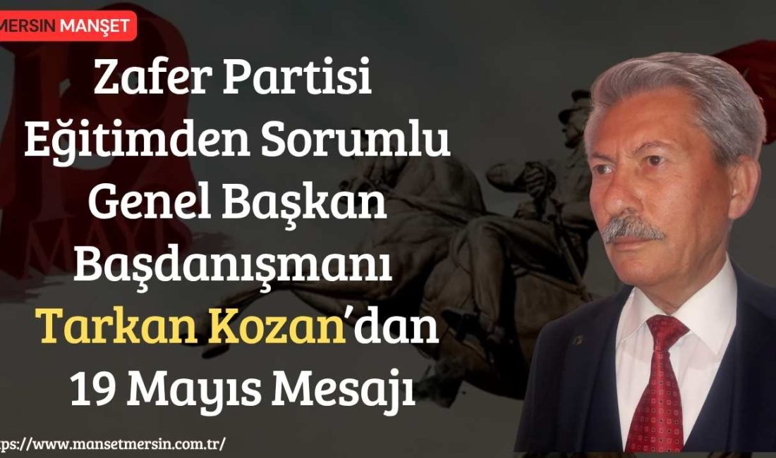 Zafer Partisi Eğitimden Sorumlu Genel Başkan Başdanışmanı Tarkan Kozan, 19