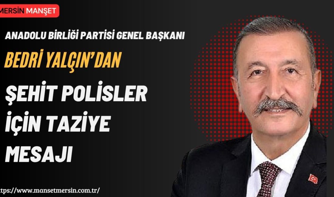 Anadolu Birliği Partisi Genel Başkanı Bedri Yalçın, Tekirdağ’ın Çorlu ilçesinde