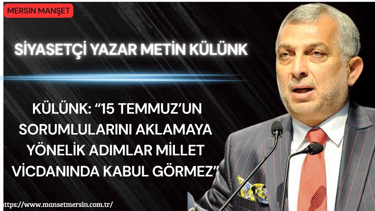 Yazar Metin Külünk, Danıştay 5. Dairesi’nin FETÖ bağlantısı nedeniyle ihraç