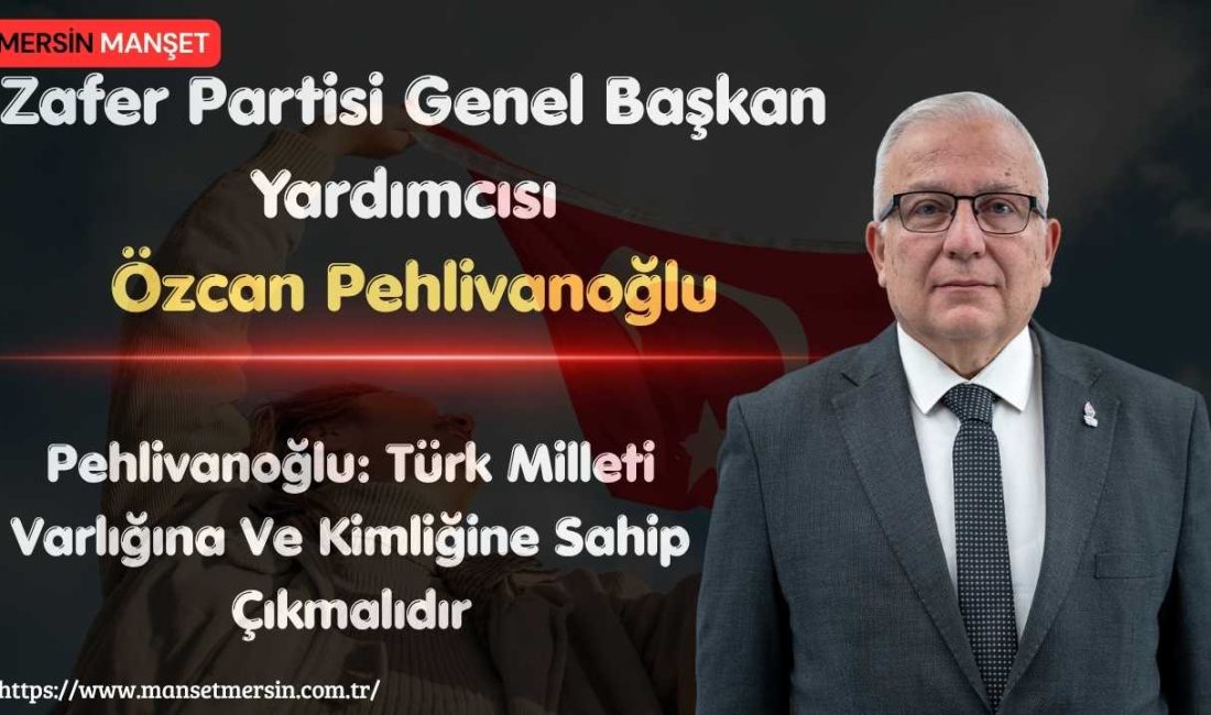 Zafer Partisi Genel Başkan Yardımcısı Özcan Pehlivanoğlu, mevcut siyasette Türk