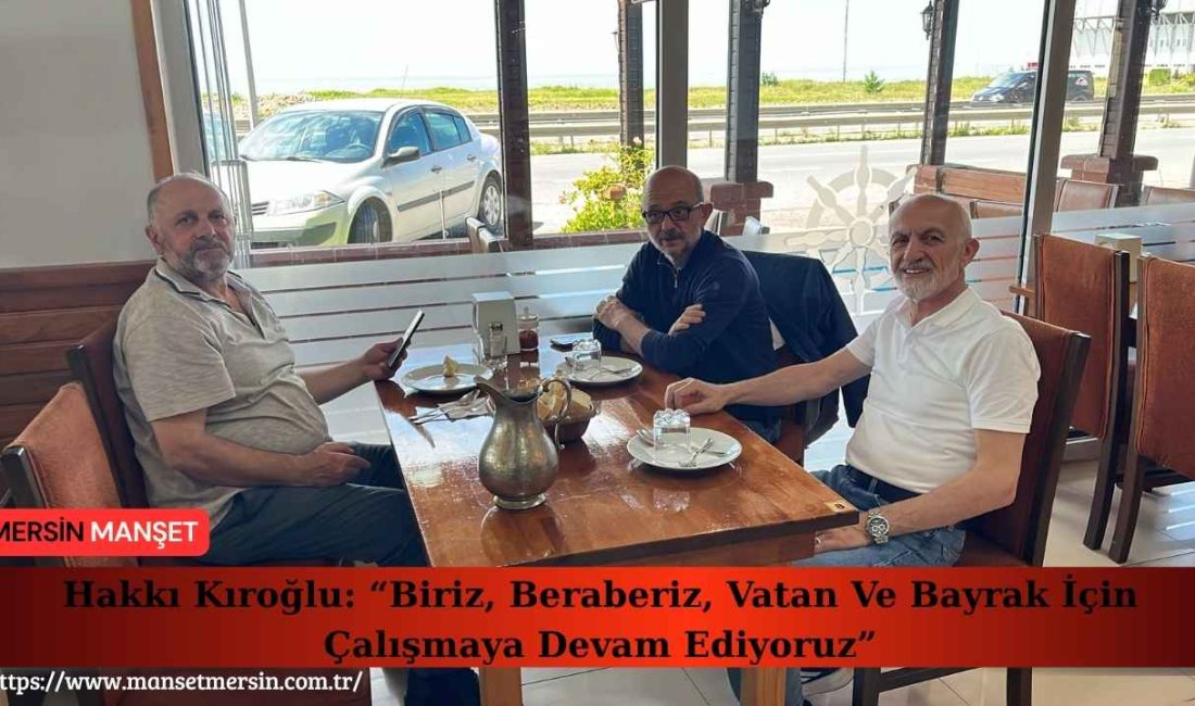 Türkiye İttifakı Genel Başkanı Hakkı Kıroğlu, Trabzon’un Of ilçesinde vatandaşlarla